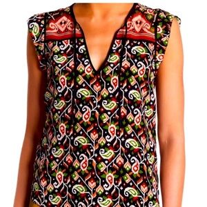 Veronica Beard Silk Sleeveless Blouse- Size 4